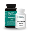 Melatonin Sleep Support Bundle tención 30mg Watermelon Gummies & 120mg High-Dose Capsules ← Ayuda avanzada del sueño para adultos latitud Vegan " Non-GMO