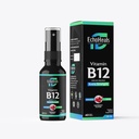 Vitamina B12 Líquido Spray tóxico Vitamina B12 para el Apoyo Energético Silencio Vegan Silencio No Gluten Libre Silencio 40 Sprays Silencio 1500 mcg per Spray  Raspberry Flavor  1 fl Oz