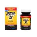 Suplemento dietético Super Macho con Zinc de alta potencia " 7 B Vitaminas, sin conservantes, azúcar o cafeína, hecho en EE.UU., 50 Softgels (1 Pack)