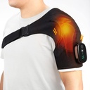 Plancha para calentar hombros, calentador de hombro con vibración, masajeador de hombros para hombres mujeres dolor