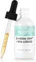 O-Mega-Zen3 +EPA Vegan Omega 3 DHA EPA Suplemento líquido - Algal Omega3 ácidos grasos esenciales - 2 Fl Oz