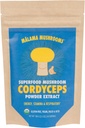 Cordyceps Extract Powder por Malama, Organic Fruiting Body Cordyceps Mushroom Powder, Superfood Adaptogenic, Supports Energy, Endurance & Mood, 100 Servings