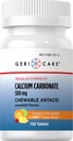 Gericare Calcium Carbonate 500mg Chewable Antacid,150 Conde (Pack of 1)