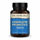 Dr. Mercola Probióticos Completos - 70 Billion CFU - Soportes Immune, Digestive & Gut Health - Características 10 Strains - Estante estable - GMO-Free, Gluten-Free &amp; Soy-Free - 30 cápsulas (30 servidos)