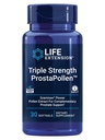 Ampliación de vida Triple fuerza ProstaPollenTM, Salud de próstata, Función de próstata, Extracto de Contaminación de Flores, Gluten Free, 30 softgels