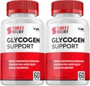 (2 Pack) SweetRelief Glycogen – Sweet Relief Capsule Cleaner, SweetRelief Pills, Advanced Formula for General Wellness, Sweet Relief Glycogen Reviews, 120 cápsulas
