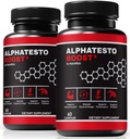(2 Pack) Alpha Testo Boost X for Hombre, Official Alpha Test Boost X Pills, All-Natural Male Formula to Support Muscle Function and Stamina, Daily Nutrition for Everyday Performance Review (120 Capsules)
