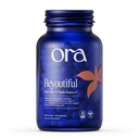 Ora Organic Hair, Skin, and Nails Support- BeYouTiful - Suplemento de belleza con vitaminas B y extractos de algas para el cabello y la piel saludables - 60 cápsulas Vegan