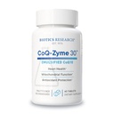Biotics Research CoQZyme 30 Milligram of emulsified coenzyme Q10 CoQ10, Supplies Superoxide dismutase and catalase, Dos antioxidantes importantes 60 Tabs