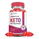 Laboratorios Justificados Keto Drops Keto ACV Gummies Advanced Fórmula 1000MG Keto Drops Keto Gummies Apple Cider Vinegar Formulado con Powder Pomegranate Beet Juice B12 Vegan Non GMO 60 Gummys