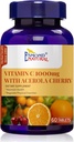 Vitamina C 1000mg con Acerola Cherry (Supports Immune System, Energy Levels, Skin Vitality), GMP, Natural Product Assn Certified, Made in USA - 1000mg, 60 Tablets