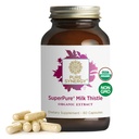 PURE SYNERGY SuperPure Milk Thistle Extract ¦ Liver Detox and Cleanse Supplement ← Orgánica Milk Thistle Extract with Silymarin  durable for Healthy Liver Support (60 Capsules)