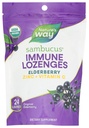 Manera de la naturaleza Sambucus Immune Lozenges, Zinc + Vitamina C, Black Elderberry Extract, USDA Certified Organic, Original Berry Flavored, 24 Lozenges (Packaging May Vary)