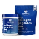 Zammex Collagen Peptides Polvo Desarrollado 600g + 30 Sticks Travel Packets