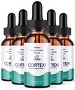VITAVAULT Cortexi Ear Drops - Cortexi Hearing Support Drops, Cortexi Drops, Cortexi Reviews - Promotes Auditory Clarity, Supports Healthy Hearing 5 Packs