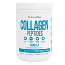 NaturesPlus Collagen Peptides, Vainilla - 0.8 lb Polvo - Pelo, Piel, Piel &amp; Salud Conjunta, Sistema Immune Soporte - No GMO, Gluten Gratis - 14 Servings