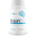 Unbreakable Brain Pro - Nuestro Mejor Suplemento de Apoyo al Cerebro - Soporte de Memoria del Cerebro Premium - Apoyo Natural a la Salud del Cerebro - Apoyo al Cerebro para Hombres - Suplementos de Apoyo al Cerebro para Memoria y Focus
