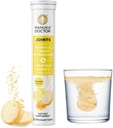 Manuka Doctor Joints* Suplemento de Soporte Conjunto diario con Manuka Honey, Vitamina C, Copper & Manganese para promover la salud conjunta, sabor limón, 20 Tabletas Effervescent