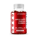 Vitamatic Apple Cider Vinegar Gummies - 1000mg por Serving - 60 Gummies Vegan - ACV Gummies for Detox, Weight Loss Support, Energy Boost, Digestion &amp; Gut Health