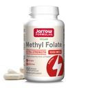 Jarrow Formulas Methyl Folate Veggie Caps - 1000 Mcg - 100 Cuenta - Suplemento de Folato de Metil – Proveer Folate - 5-MTHF Suplemento - Non-GMO - Gluten Free