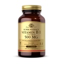 Solgar Vitamina B1 (Thiamin) - 100 Tabletas - Super Potency, 500 mg Fórmula - No GMO, Vegan, Gluten Gratis, Kosher, Halal - 100 Servimientos