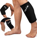 REVIX XL Shin Splints Ice Sleeve, Calf Ice Packs for Injuries Reusable, Knee, Arm & Elbow, Lower Leg Compression Sleeve Cold Pack Relieves Bone Damage and Running Recovery, 360° Coverage