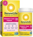 Renovar las cápsulas probióticas de las mujeres de la vida, 50 millones de CFU garantizados, soporta el equilibrio pH, Vaginal, orina, digestivo e inmune de salud(2), L. Rhamnosus GG, Dairy, Soy y Gluten-Free, 30 Cuenta
