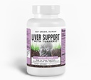 Liver Support Capsules w/Turmeric, Milk Thistle " Dandelion – Detox, Cleanse " Regenerate Liver Function – Daily Herbal Supplement w/Beetroot " Artichoke – 60 cápsulas