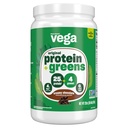 Vega Protein y Verdes Protein Powder, Chocolate - 20g Planta Basada Protein Plus Veggies, Vegan, No GMO, Pea Protein para Mujeres y Hombres, 1.3 libras