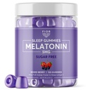 FIOR Sugar Free 120-Count Sleep Aid & Calm Gummies, Melatonin Gummies Sleep Aids for Adults &amp; Kids. Vitaminas Gummy para el sueño. Adultos &amp; Niños Melatonina &amp; L-Theanine Gummies Natural Herbal Sleep Aid.