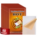 Patches de Capsaicina,4.72"x7.08" Patch de Capsicum Caliente (50)