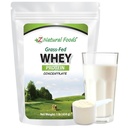 Z Natural Foods Grass-Fed Whey Protein Concentrate - Clean Whey Protein Powder de Nueva Zelanda - Cold Procesado Pura Whey Proteína con Aminoácidos Esenciales para la Nutrición & Fitness, Desflavorado, 1 lb