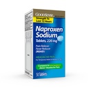 GoodSense Naproxen Sodium Tablets 220 Mg, dolor de cabeza, azul, 50 cuenta