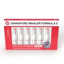 Siang Aromaterapia Pura Inhalador de Nasal - Aceite de molienda, menta y eucalipto - Alergia, Congestión " Alivio de Sinus (6 Pack)