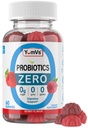 YUM-V'S - Zero Sugar Probiotic Gummies for Digestive Health - Sugar Free Probiotics for Women, Men &amp; Kids - Gut Health Probiotic Gummies for Adults &amp; Kids - Digestive Support Gummy Supplements - 60ct