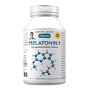 ANDREW LESSMAN Melatonin-3 mg - 240 cápsulas - niveles fisiológicamente equilibrados para promover naturalmente el sueño reparador. Regula Daily Circadian Rhythm. Facilita el sueño. No mañana Hangover