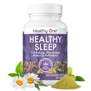 El sueño saludable - 10 REM Inducing Ingredients - Apoya todas las etapas del descanso profundo - Insomnio - Ansioso - Inquieto - Melatonina - Valerian - Chamomile - Theanine - GABA - Hops - Lemon Balm - 60 Conde