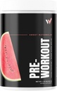 Peak Performance Best Pre Workout Powder: Energizing Blend with l theanine, Beta-Alanine, Betaine Anhydrous, Alpha GPC & B-Vitamins - Sugar-Free for Men &amp; Women - Sweet Watermelon Flavor