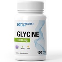 Laboratorios de puré Glycine 1000mg [High Potency] 100 cápsulas vegetarianas, promueve el sueño saludable TENIDO No aditivos perjudiciales para la vida No GMO, NO Gluten y Dairy Silencio Made in USA - 100 Servings