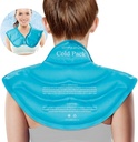 Comfytemp Ice Pack para Neck Hombros Alivio de Dolor, Resuable Grande Gel Hoja de enfriamiento para la espalda superior, Compresa fría Terapia física para lesiones cervicales, Hombre Mujeres Regalo