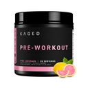 Kaged Original Pre Workout Powder ← Pink Lemonade ← Pre-Workout with Creatine, Beta Alanine, L-Citrulline, BCAAs tención 274 mg Orgánica Caffeine ← Pre Supplements for Men &amp; Women TEN 20 Servings