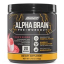 ONNIT Alpha Brain Pre-Workout Powder, IGENTM Non-GMO Tested, Tiger's Blood Flavor, Pre-Workout Suplemento para Mujeres y Hombres, Suplemento Dietario, 20 Servimientos por Tub, 6.76 oz