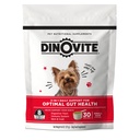 Dinovite 3 en 1 Probiótico para perros pequeños, piel " Cuna, salud digestiva " , Toppers de alimentos para perros, soporte para inmunes, alivio de alergia " Cuidado de la piel de incubación, 30 servicios (1-18 libras)