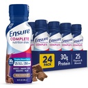 Asegurar el afeitado de nutrición de leche, reemplazo completo de comida equilibrada, listo para beber, 30g Proteína, 25 vitaminas & minerales, 10 fl oz—24 Pack