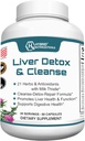 Híbrido Nutraceuticals Liver Cleanse Detox " Reparación - Cardo de leche, Extracto de Artichoke, Bota de Dandelion