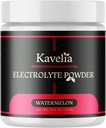 Ultra Premium Electrolyte Powder Keto Dieta - Minerales Esenciales, Incluyendo Calcio, Magnesio y Potasio, con Vitaminas C, D3, y K2 (Regular, Watermelon)