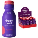 Más laboratorios Dream Well, 5MG Melatonin Holistic Sleep Drink Solution, Non-Habit Forming with 5HTP, Lemon Balm, Jujube Seed, Glycine (Pack of 12)