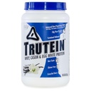 Nutrición corporal Trutein High Protein Powder: 45% Whey, 45% Casein, 10% Egg White Protein Shake Mix, Gluten-Free, Low Sodium, Low Carb Protein Supplement Powder for Men &amp; Women, Vanilla Bean, 2lb