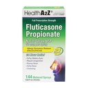HealthA2Z® Fluticasone Propionate Nasal Spray ← 50 mcg per Spray Silencio 24 horas Alivio de la alergia TEN 144 Sprays ANTE 0.62 fl oz. (18.2mL) (0.62 fl oz. (Pack of 1))