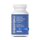 BodyBio Butyrate - Postbiótico para Gut Health, Digestive Support, Bloat, Gas &amp; Constipation Relief, Leaky Gut Repair - Calcium, Magnesium + Butyric Acid Supplement for GI Wellness